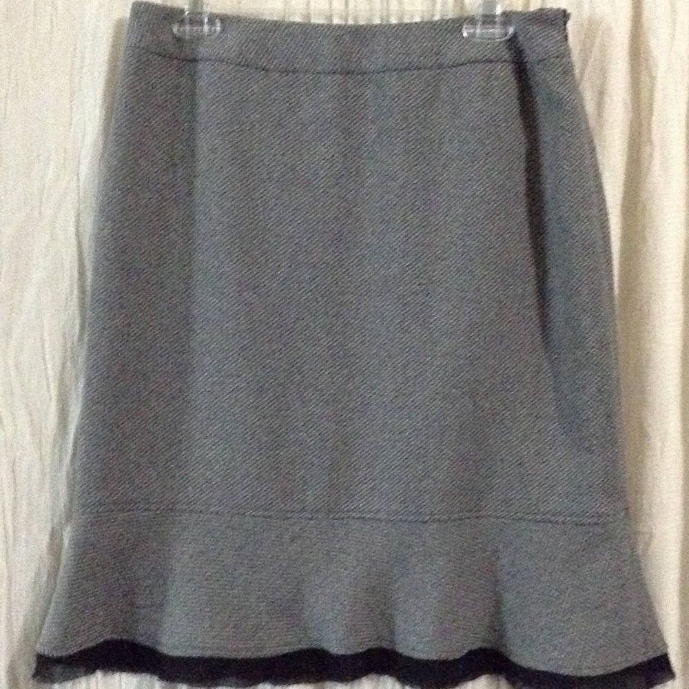 Winter gray skirt